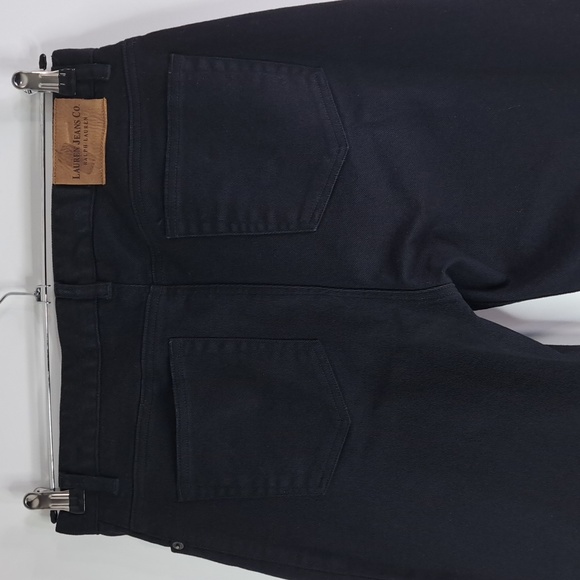 Lauren Jeans Co Mid-Rise Black Jeans Size 10 Inseam 28.5 - Picture 5 of 17